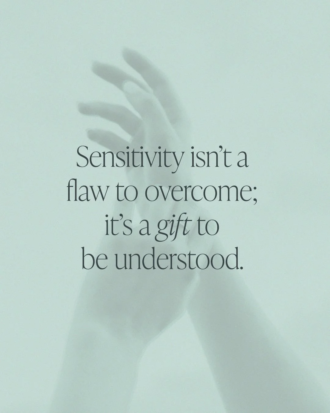 Sensitivity isn&rsquo;t something you &ldquo;fix.&rdquo; It&rsquo;s something you understand, honour, and grow with. 🌿
 For so many highly sensitive women, the journey into entrepreneurship can feel tender&hellip; not because you&rsquo;re not capabl