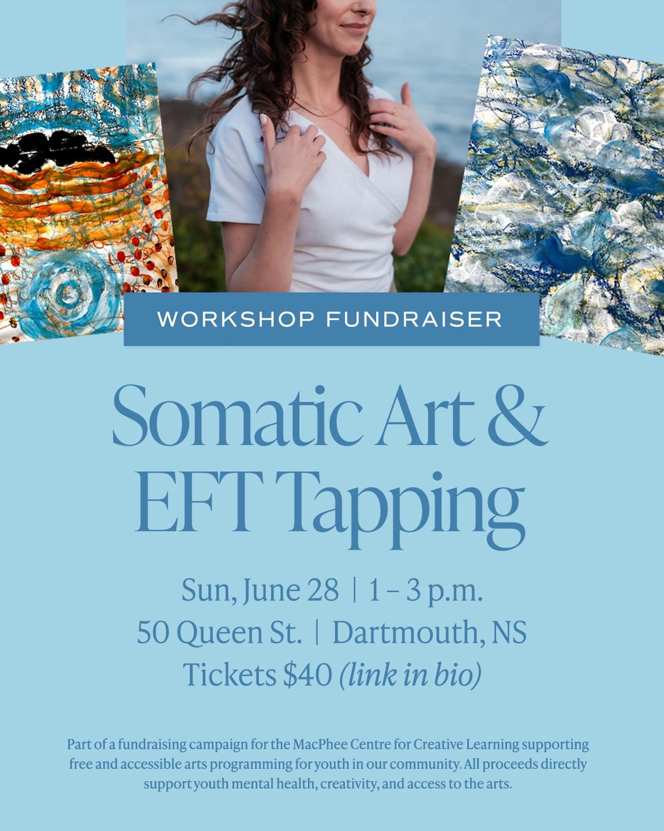 Join me for a gentle and expressive afternoon exploring authentic expression through somatic art practices and EFT tapping.

In this workshop, we&rsquo;ll explore the stories, expectations, and conditioning that can keep us small, disconnected, or af