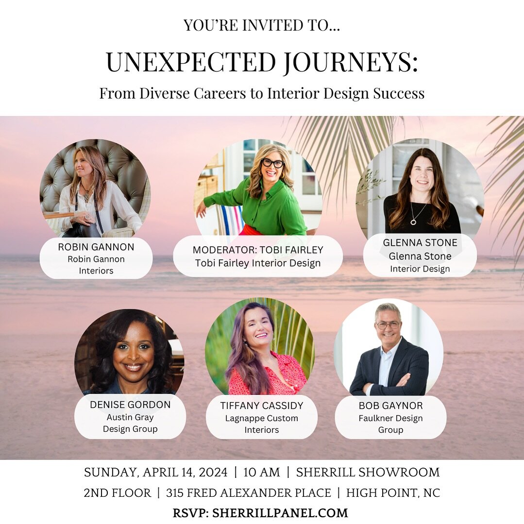 What do a defense attorney, an HR Manager, a paint chemist, an engineer, and an actor have in common? They are all now thriving interior design professionals!⁣
⁣
In what is sure to be an entertaining conversation, renowned interior designer and coach