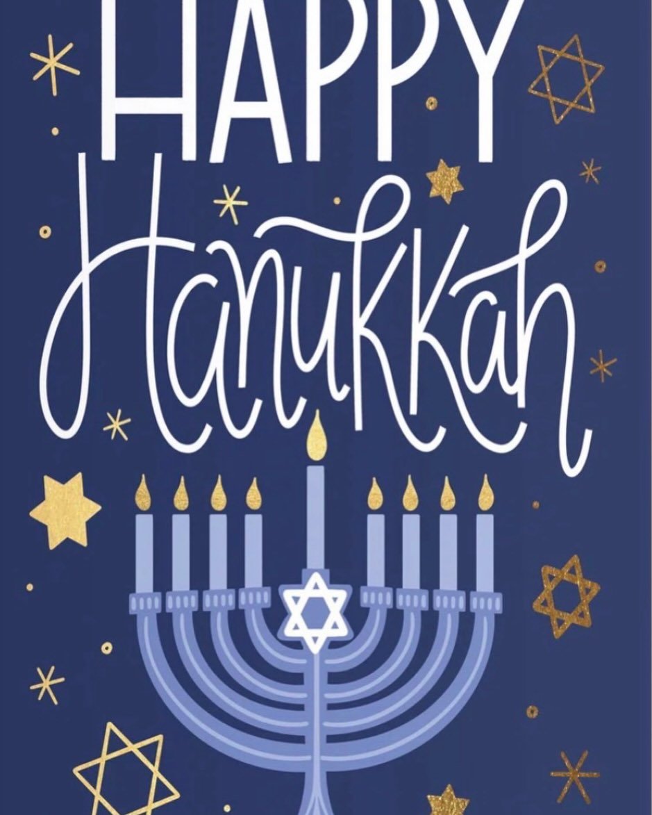 Happy Hanukkah&hellip;May light overtake darkness in this world&hellip;