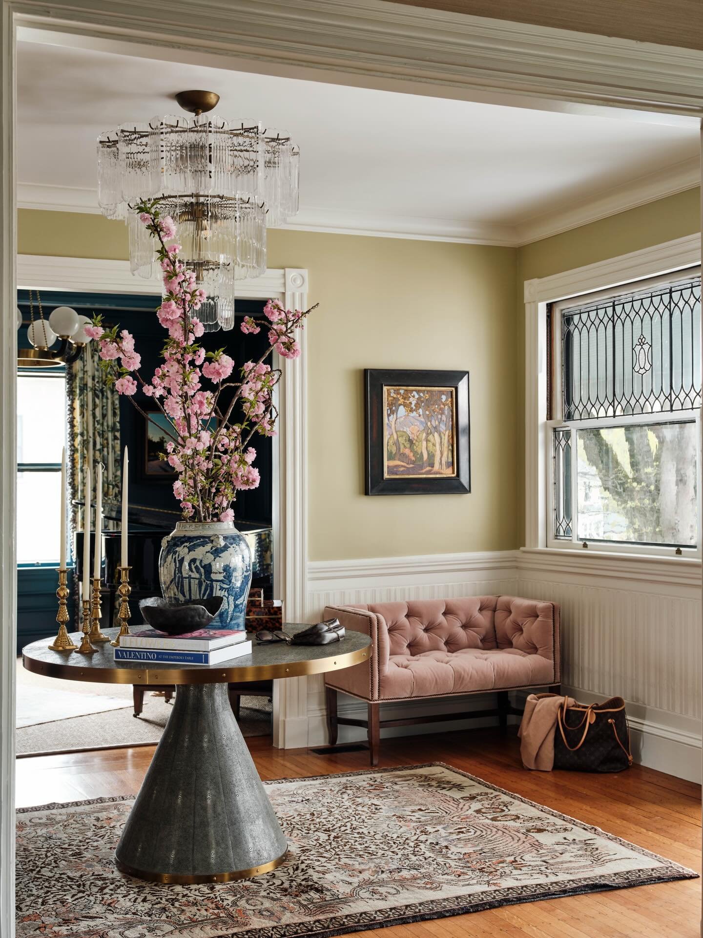 Design begins the moment you walk through the door &mdash; and a well-considered entryway sets the tone for everything that follows.

Interior design: @robingannoninteriors
Builder: @highline_constructionllc
Photography: @dancutronaphoto