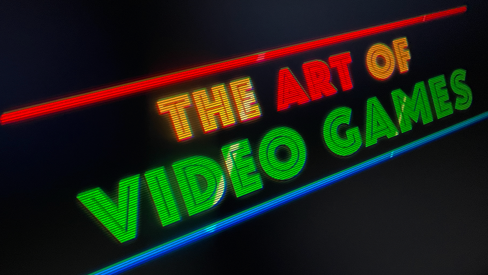 The Art of Video Games Title
