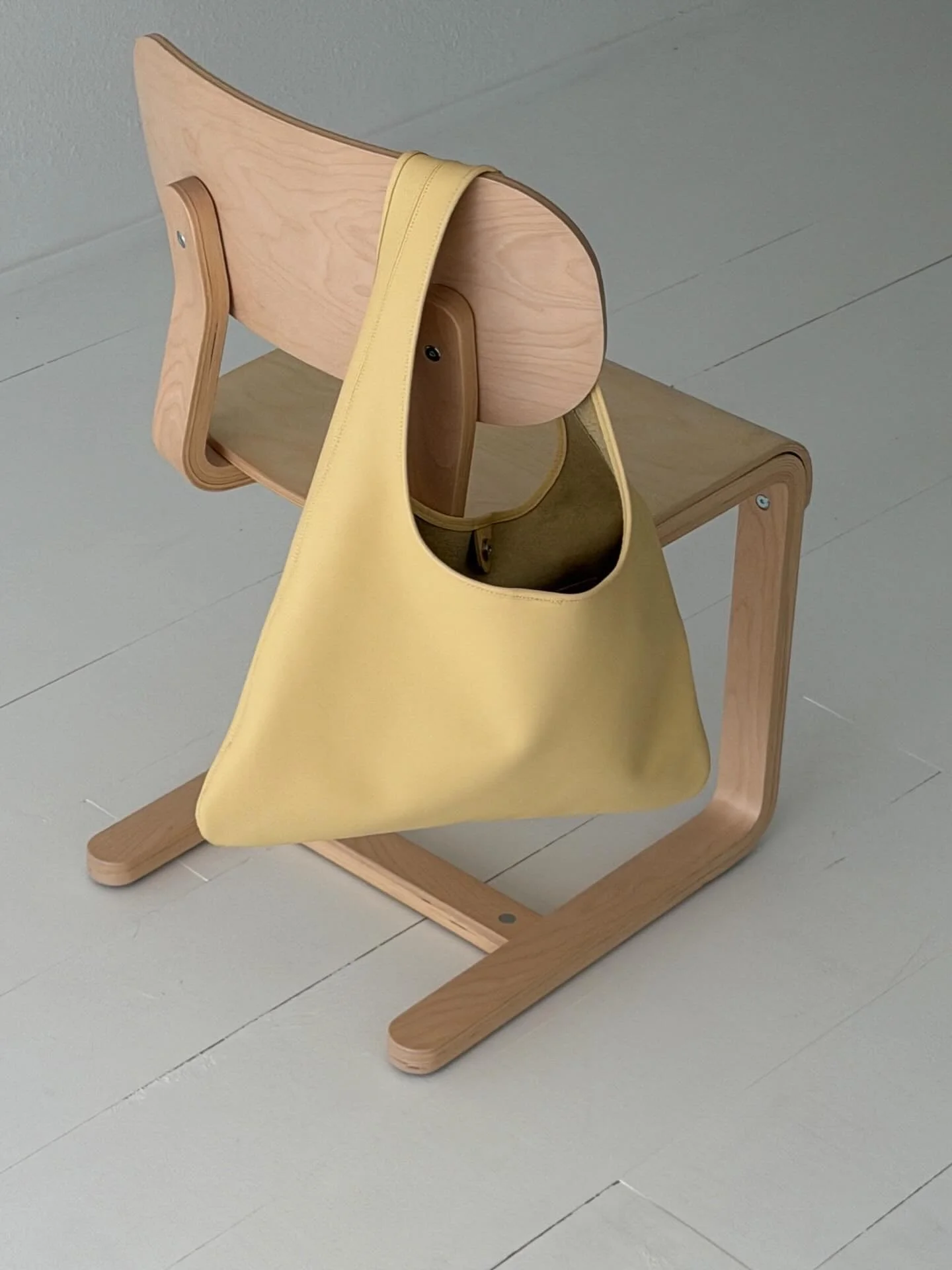 @bohemegoods leather bag in banana now available in-store &amp; online 🤍