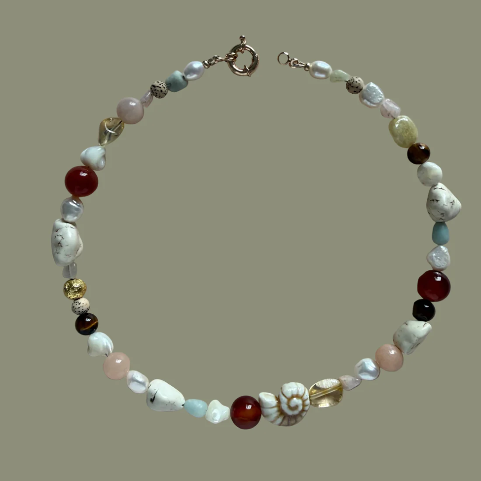 I Said Oui | The Tumbled Necklace