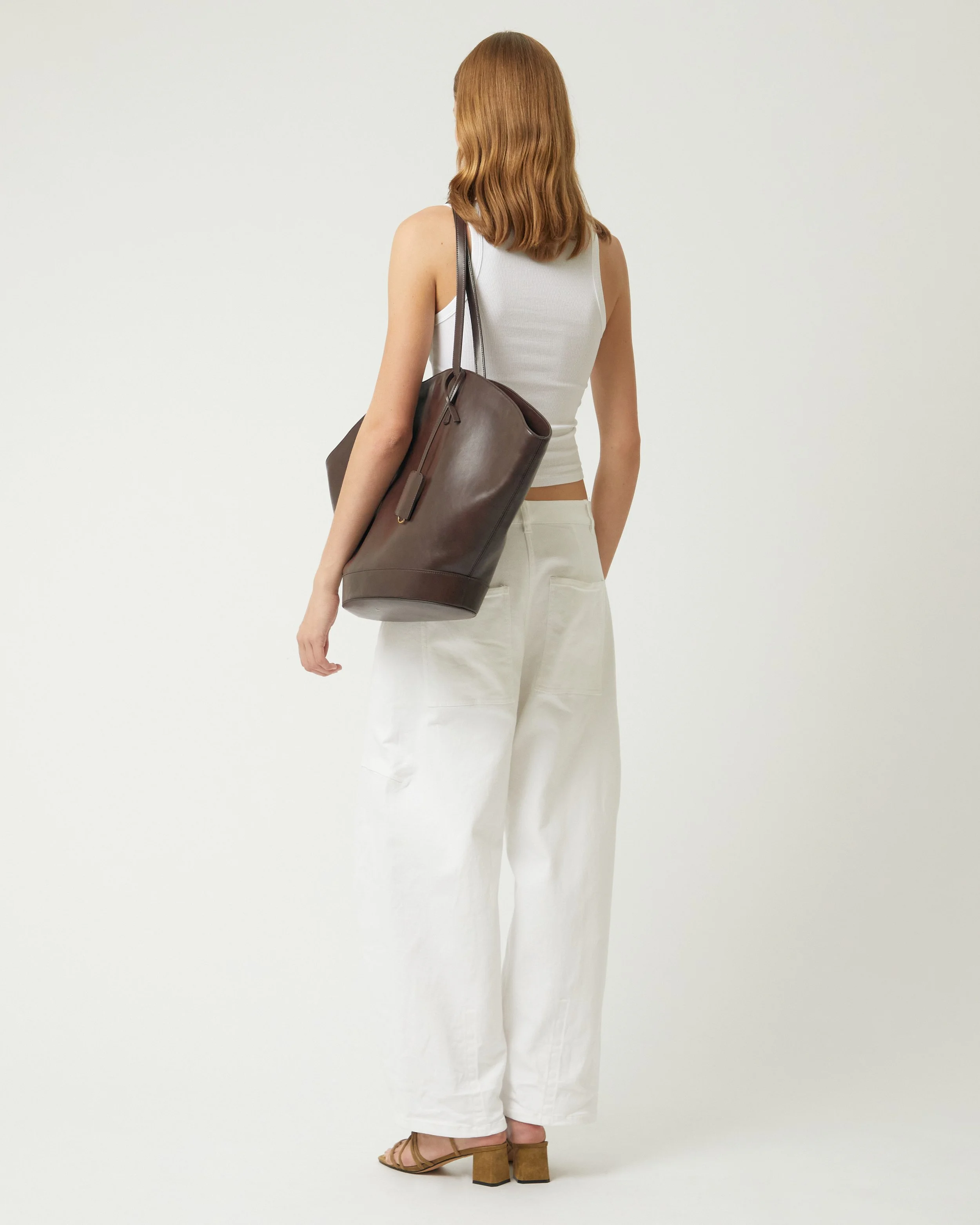 HEATHER TOTE BAG - GANACHE - ON BODY - BACK.jpg