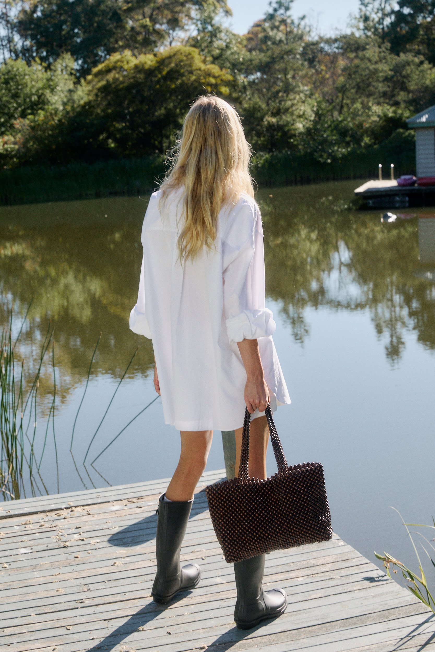 Brie Leon | Madera Tote Bag - Chocolate