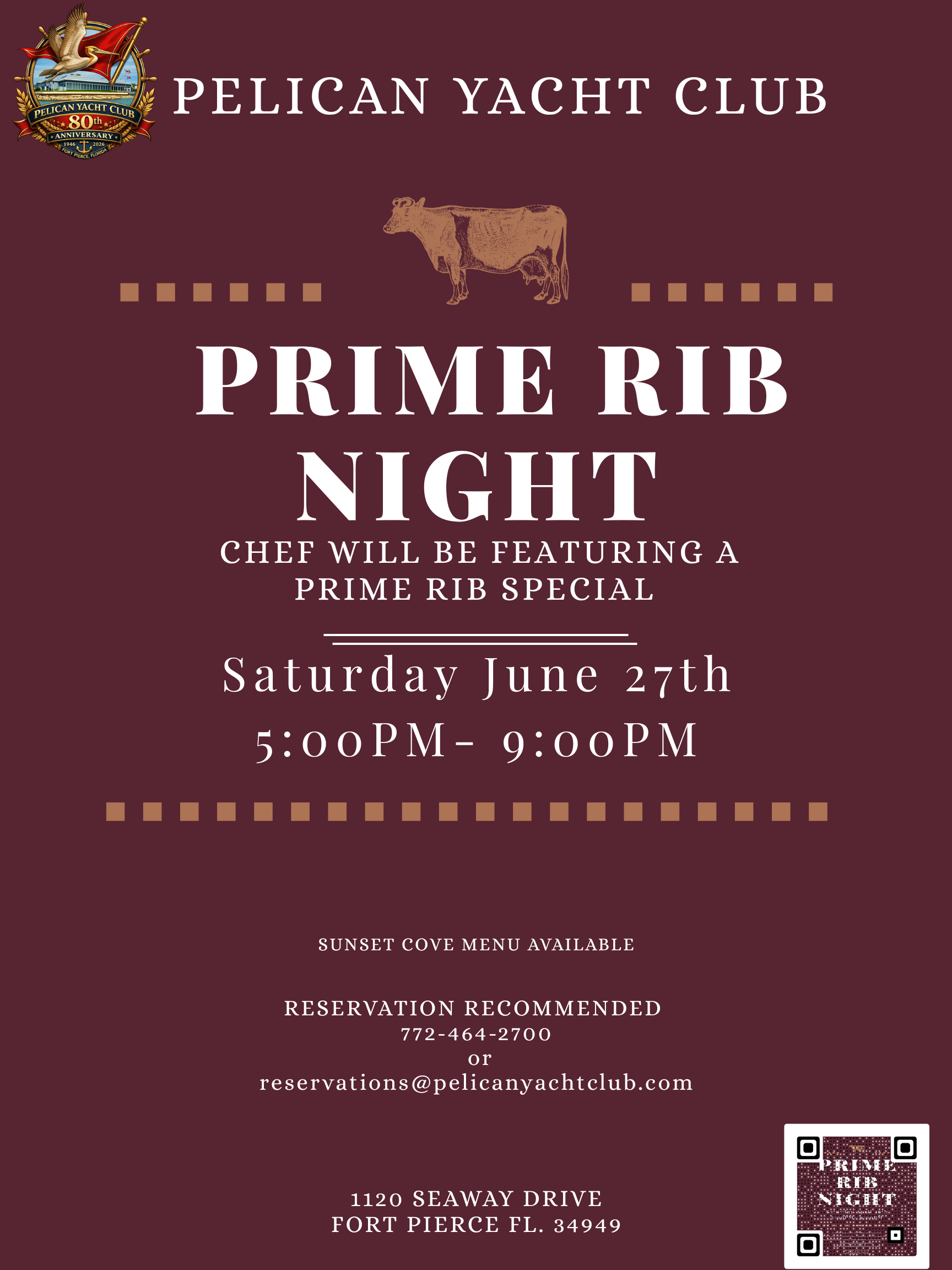 Prime Rib Night