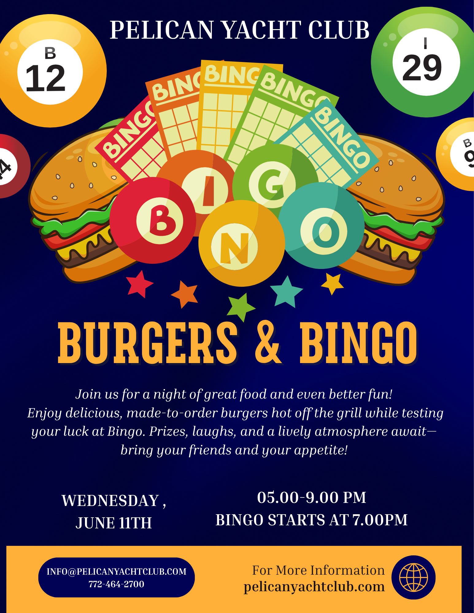 Burgers &amp; Bingo