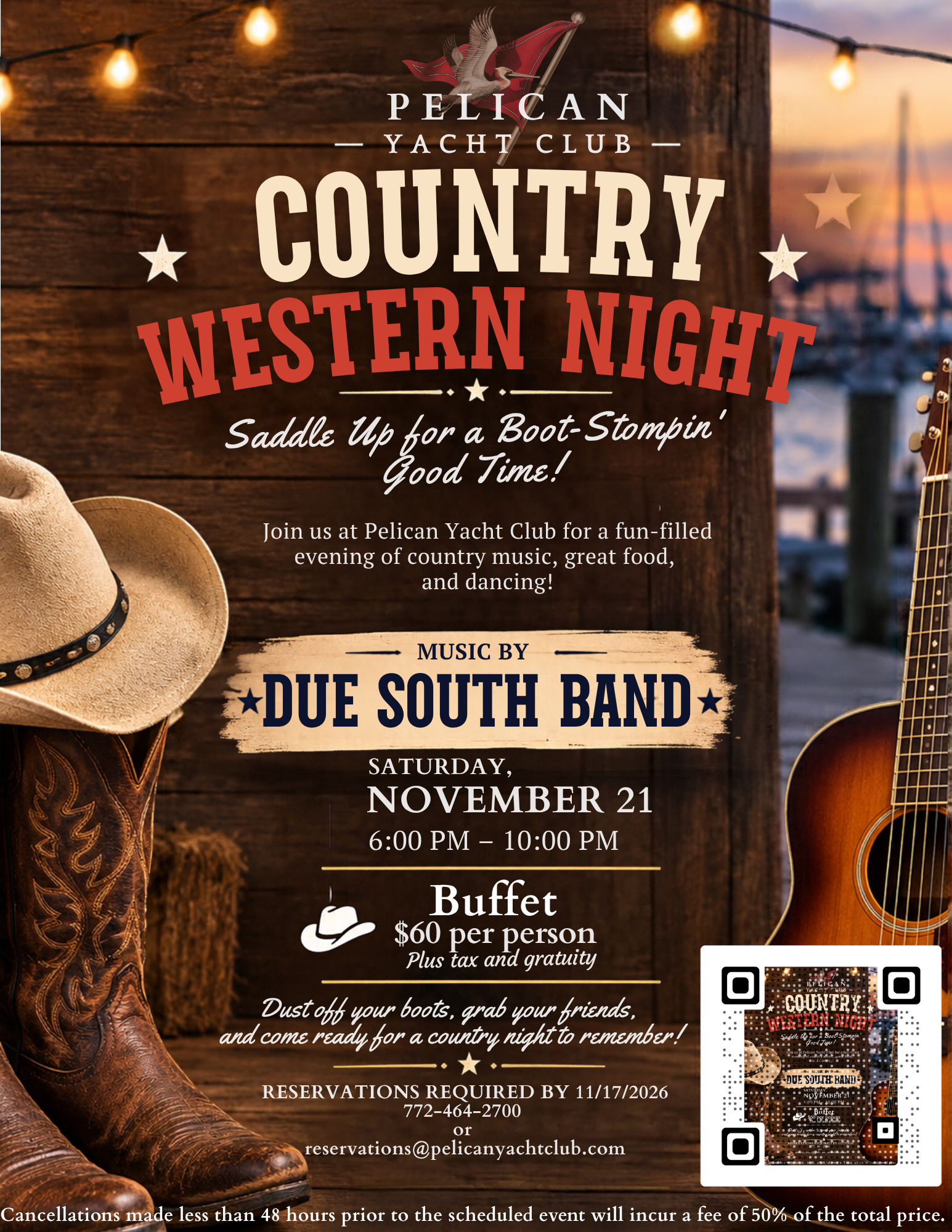 Country Western Night : Due South Band