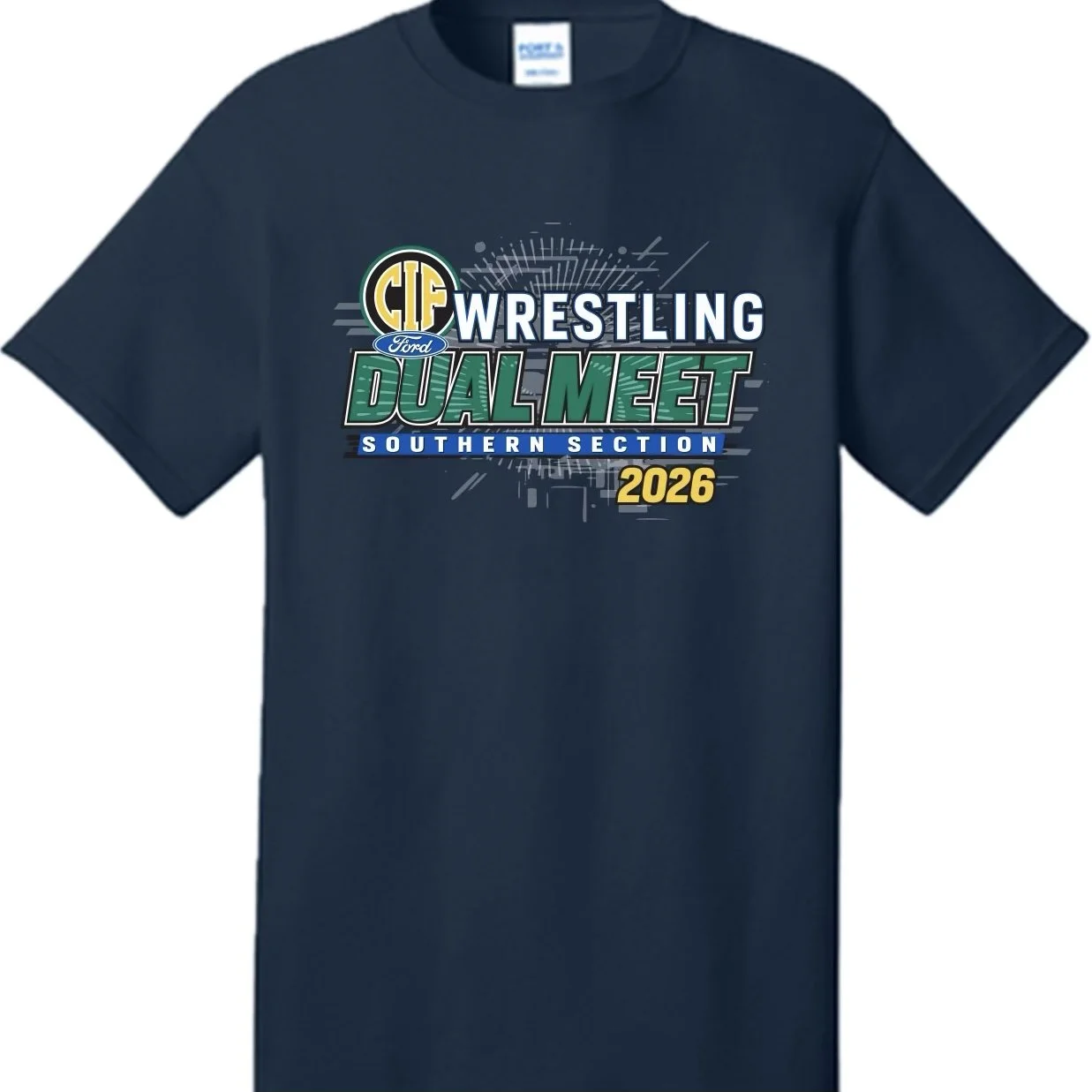 2026 Dual Meet Wrestling T-Shirt