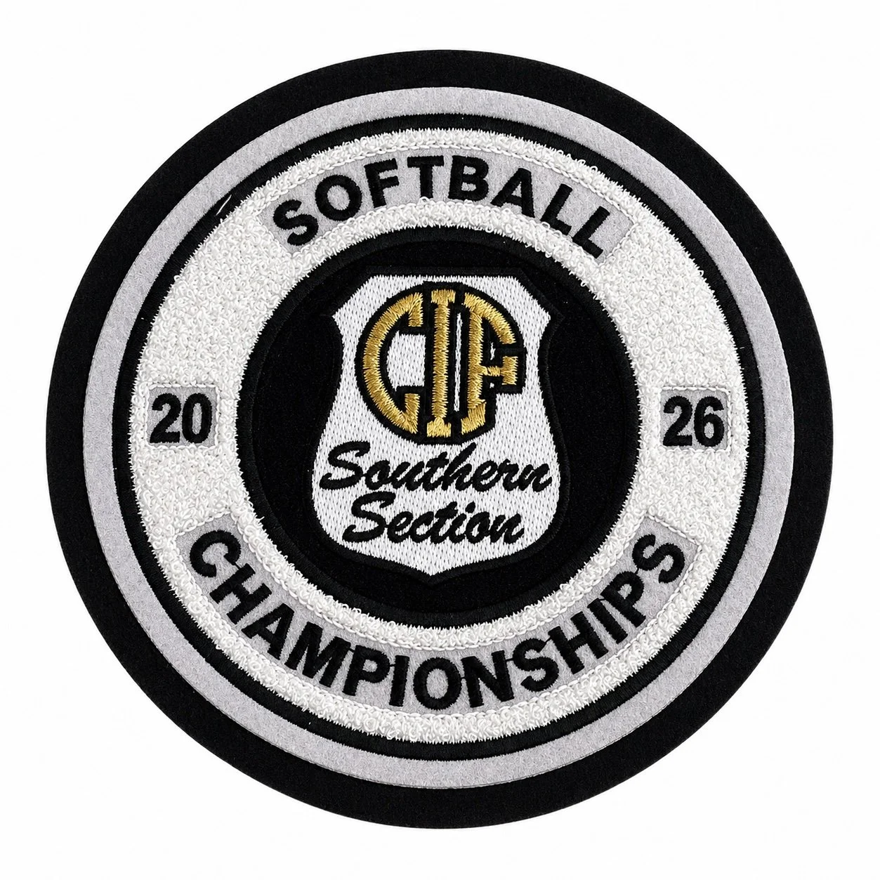 Softball Championship Patch