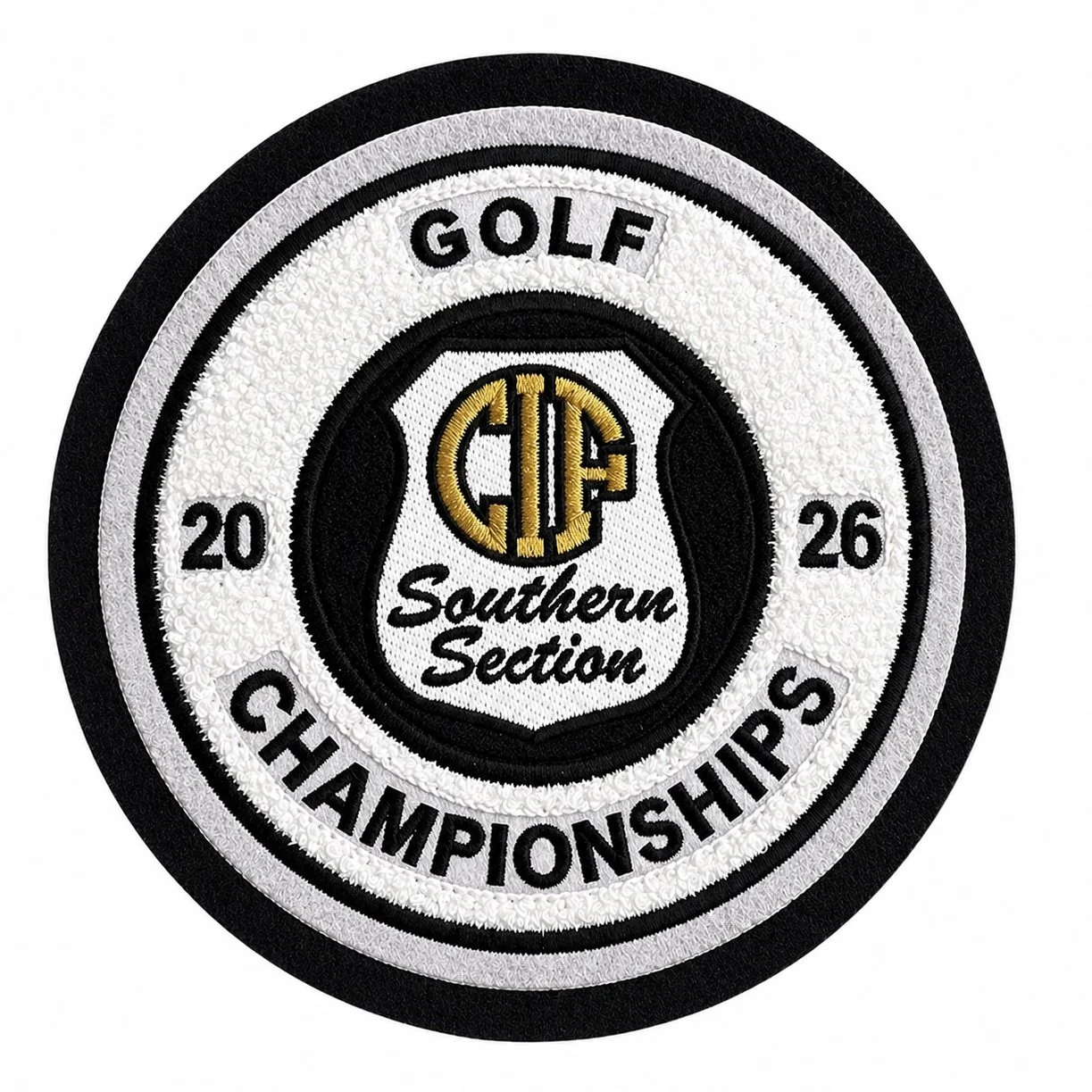 Boys Golf Championship Patch