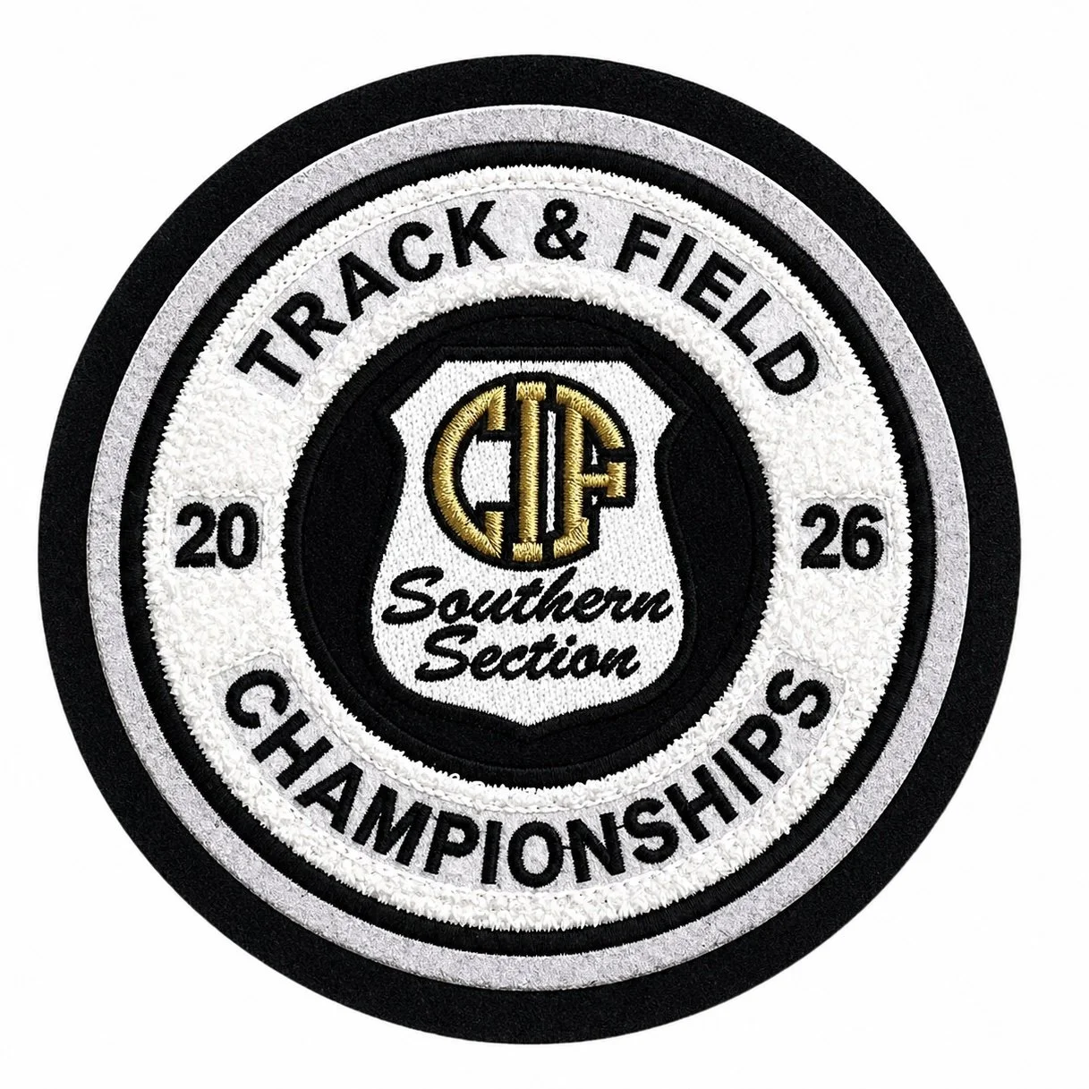 Track and Field Championship Patch
