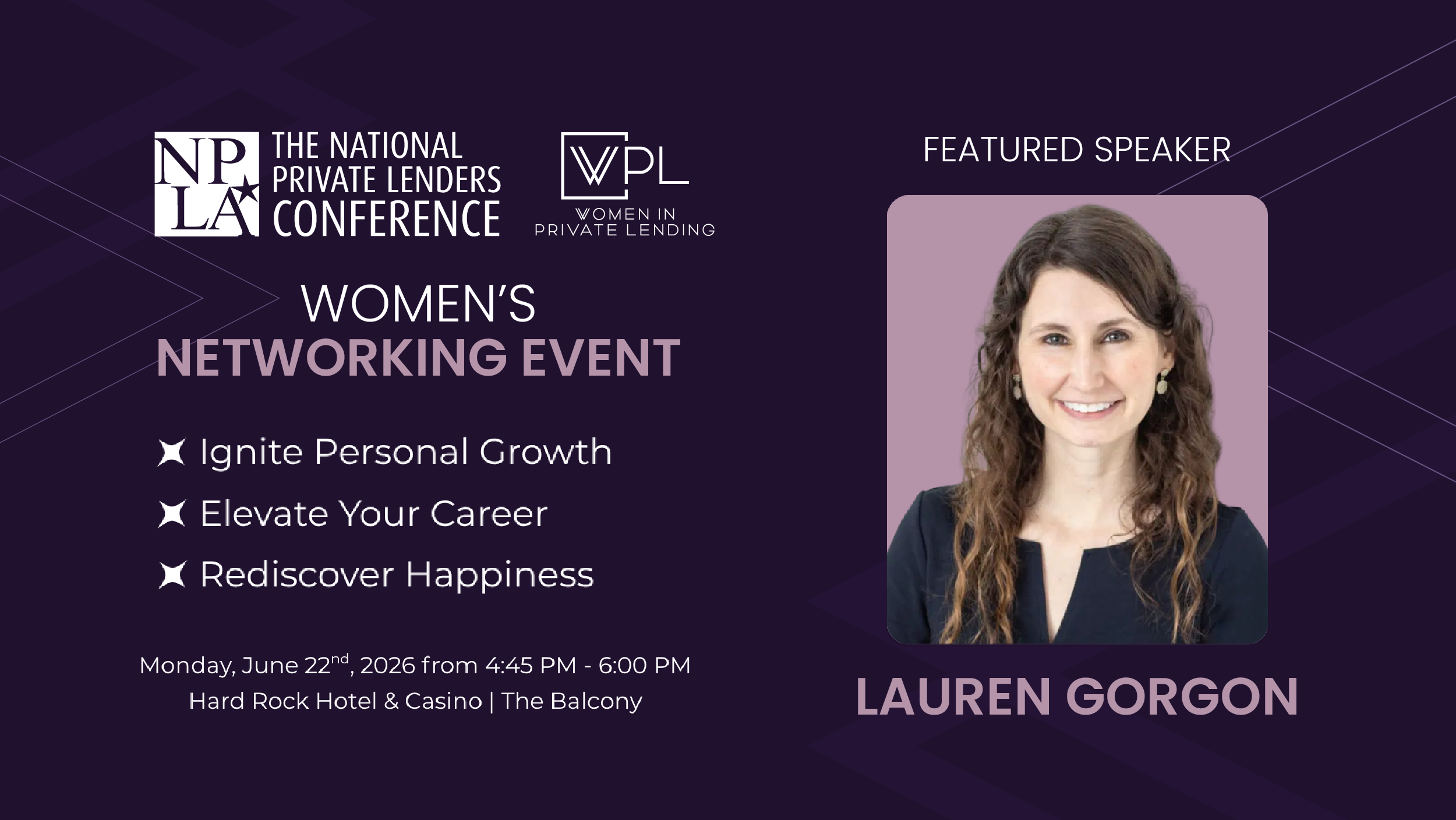 WPL at NPLA Women’’s Networking Event