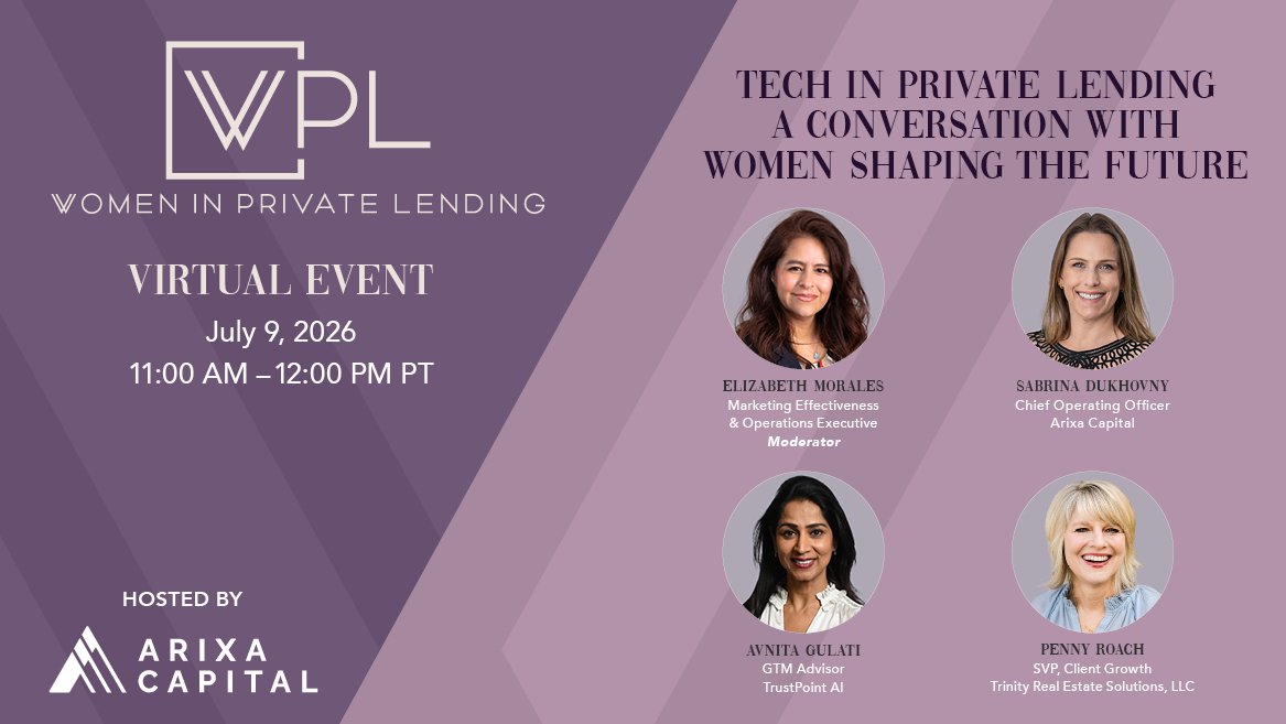 Tech In Private Lending A Conversation With Women Shaping The Future