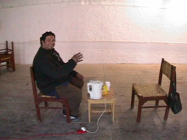 The Tea Party, installation