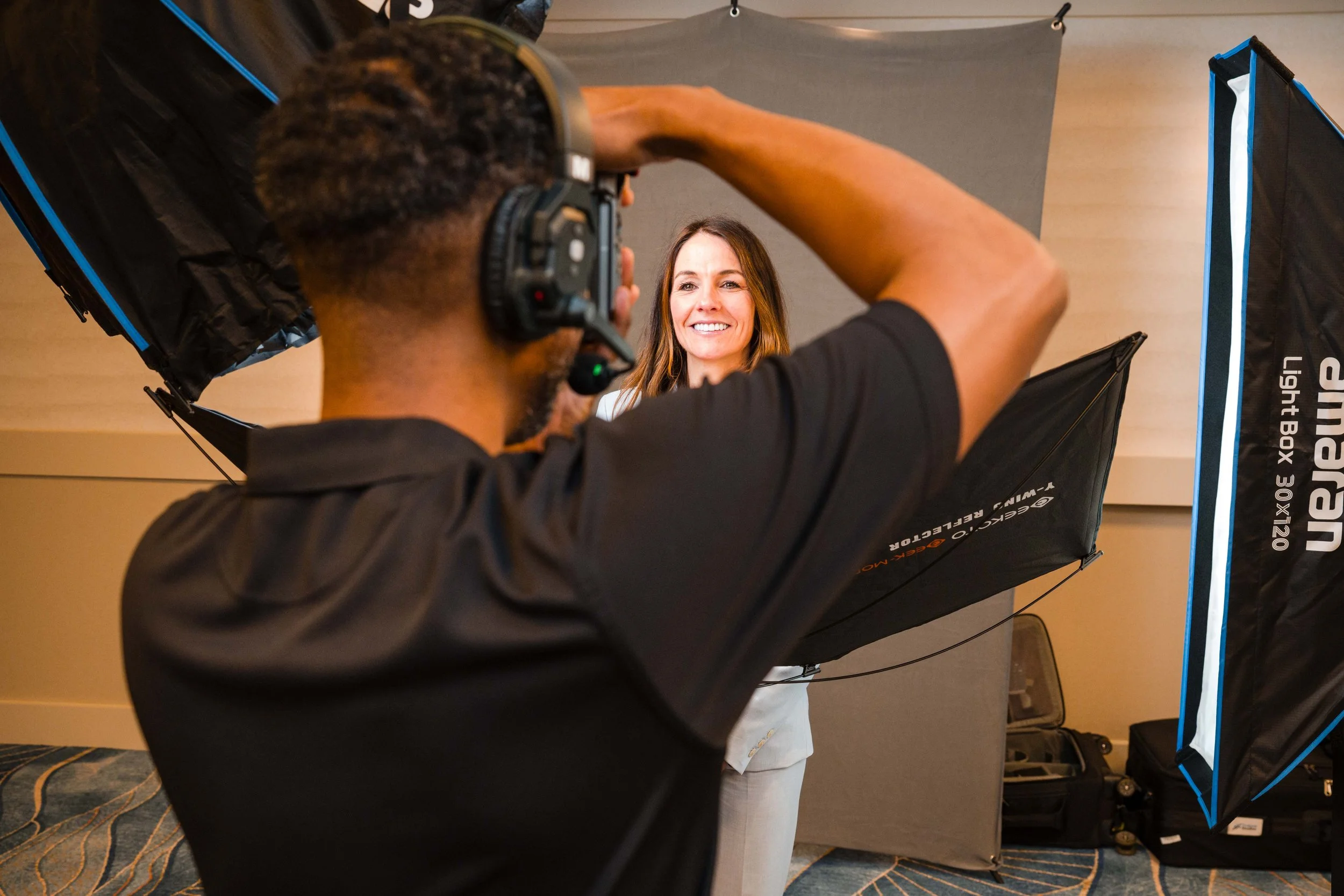 Conference Headshot Stations: What They Are and Why Your Event Needs One