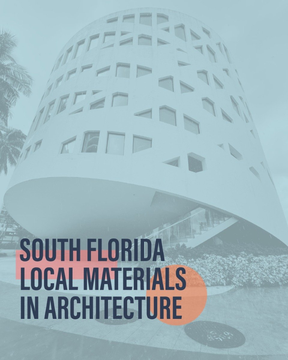 DESIGN MEANS BELONGING.

At 5 Architecture, we really want to prioritize using local materials to our area in South Florida - things like coral stone, reclaimed wood, and concrete. Sustainability is always a big conversation point, but also cultural 