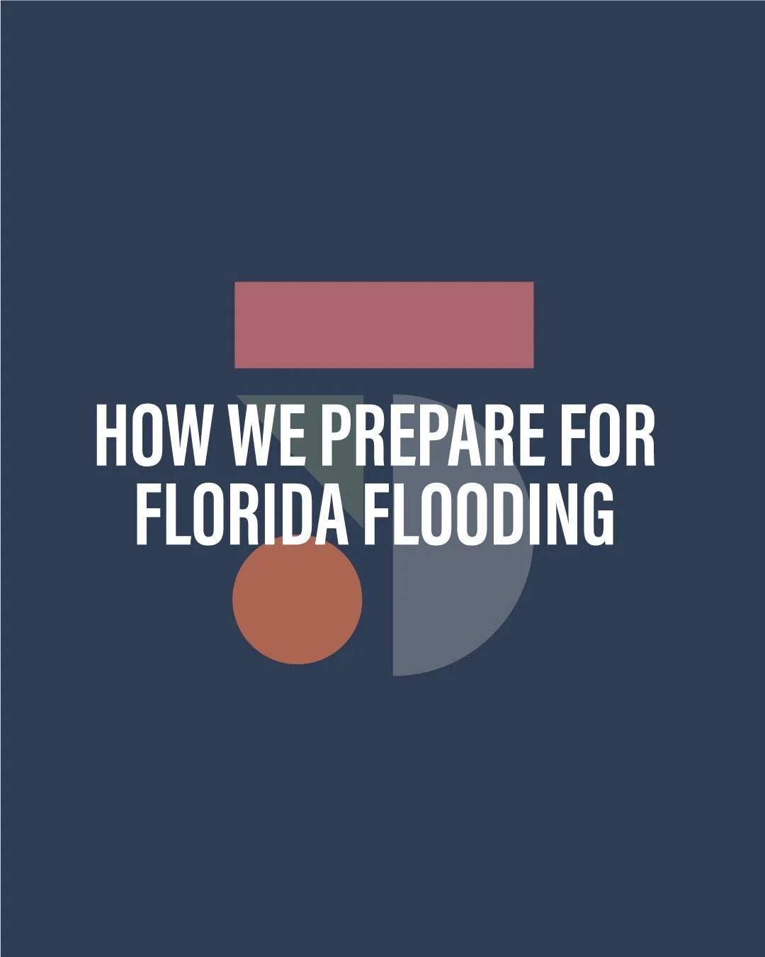 At 5 Architecture, we make sure every design is flood-resilient - as a Florida-based architecture firm, it's a core part of how we build smarter for our local clients. It is essential for us to integrate climate-responsive strategies that protect bot