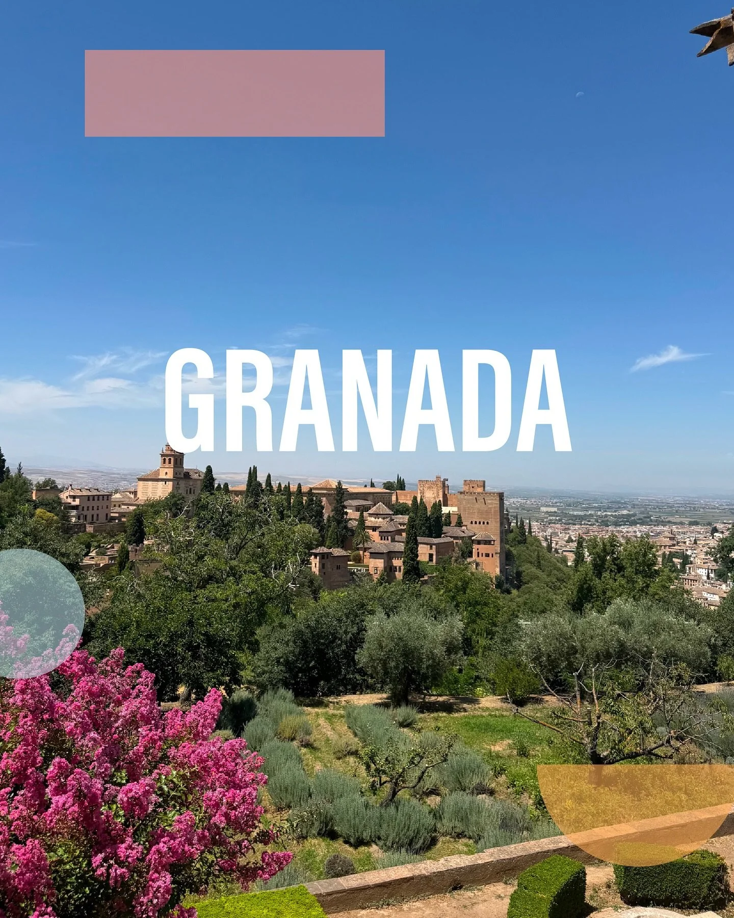 Golden Hour in Granada from the rooftops was pure magic.

Watching the sun dip below the horizon, casting a warm glow over the historic rooftops and the majestic Alhambra, was an unforgettable experience.

It&rsquo;s a powerful reminder of how archit