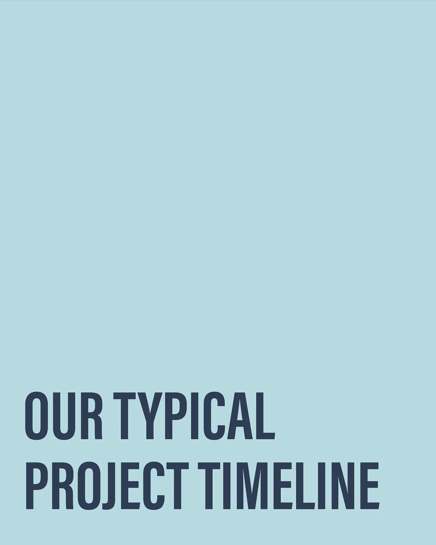 Here&rsquo;s a look at what a typical project timeline looks like for 5 Architecture.

Architecture is a lot more than sketching and building out a project; there is a lot that happens behind the scenes to ensure that each project is carried out on t