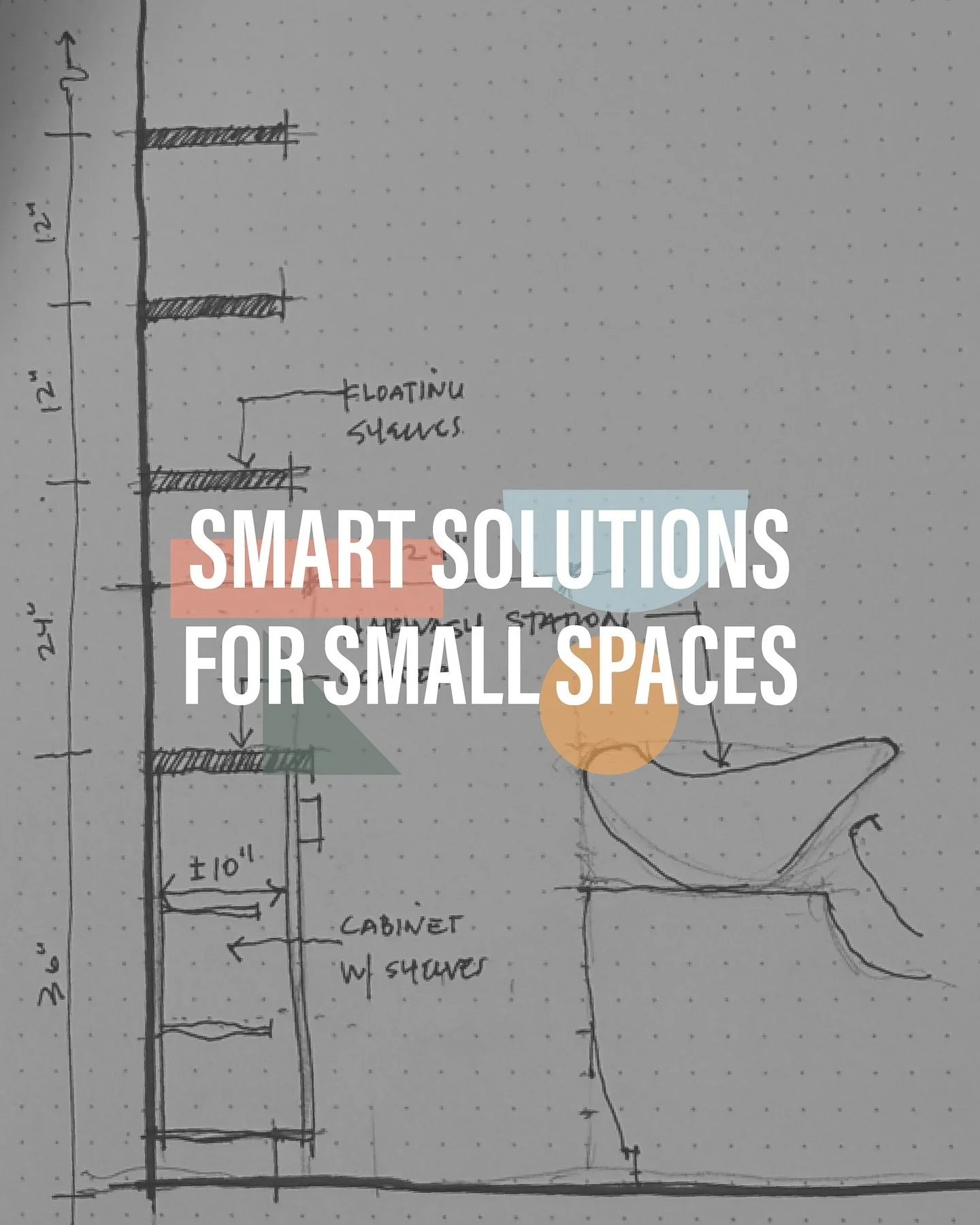 A client recently asked: &ldquo;How much storage can we actually fit near the hair wash area without crowding the space?&rdquo;

Instead of guessing, we got to work: sketching, measuring, and confirming the perfect layout.

This detailed area shows e