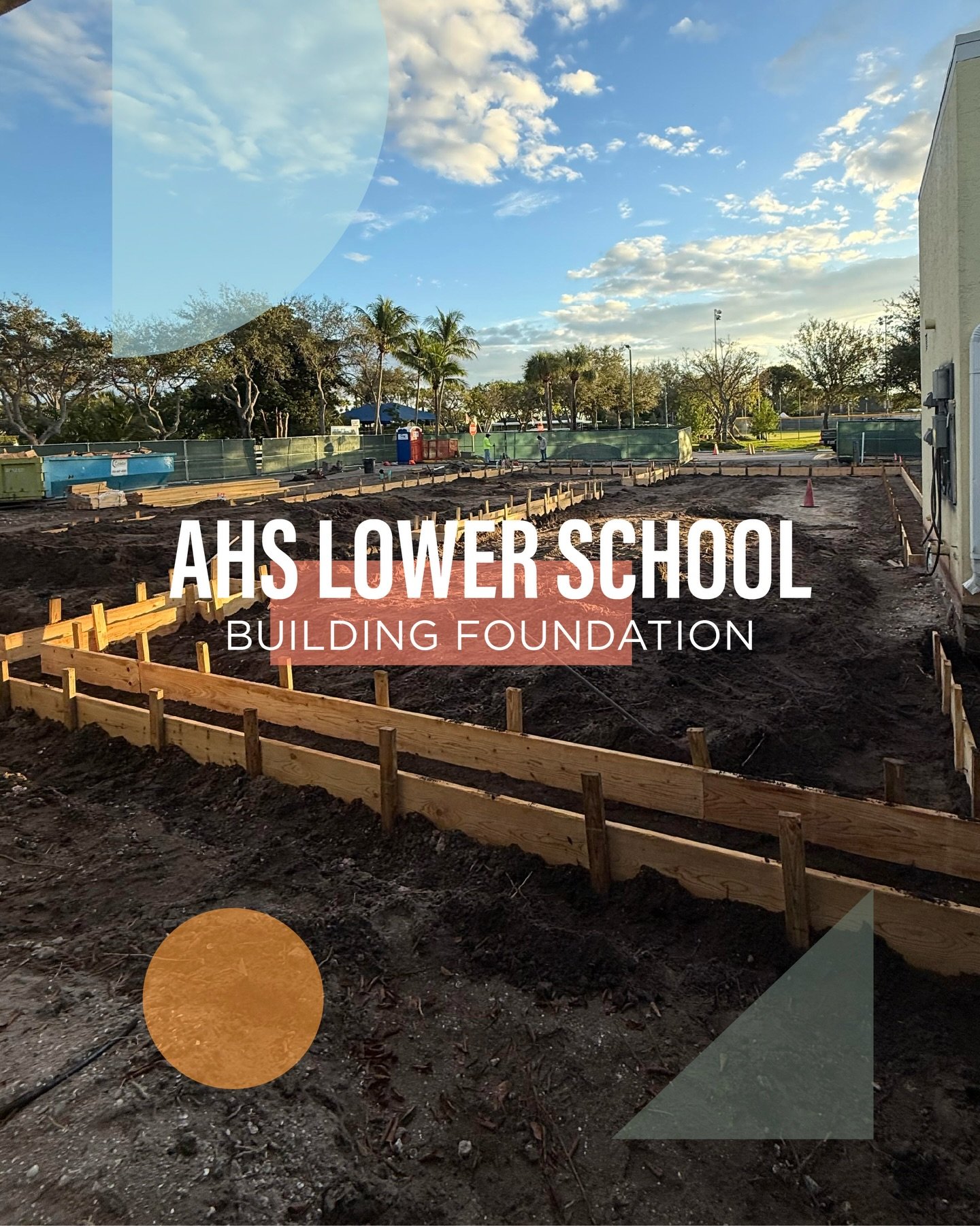 We&rsquo;re getting things underway with the new Lower School building for American Heritage School, and right now, we&rsquo;re gearing up for one of the most exciting steps: 

Laying the foundation.

It&rsquo;s where all the planning, drawings, and 