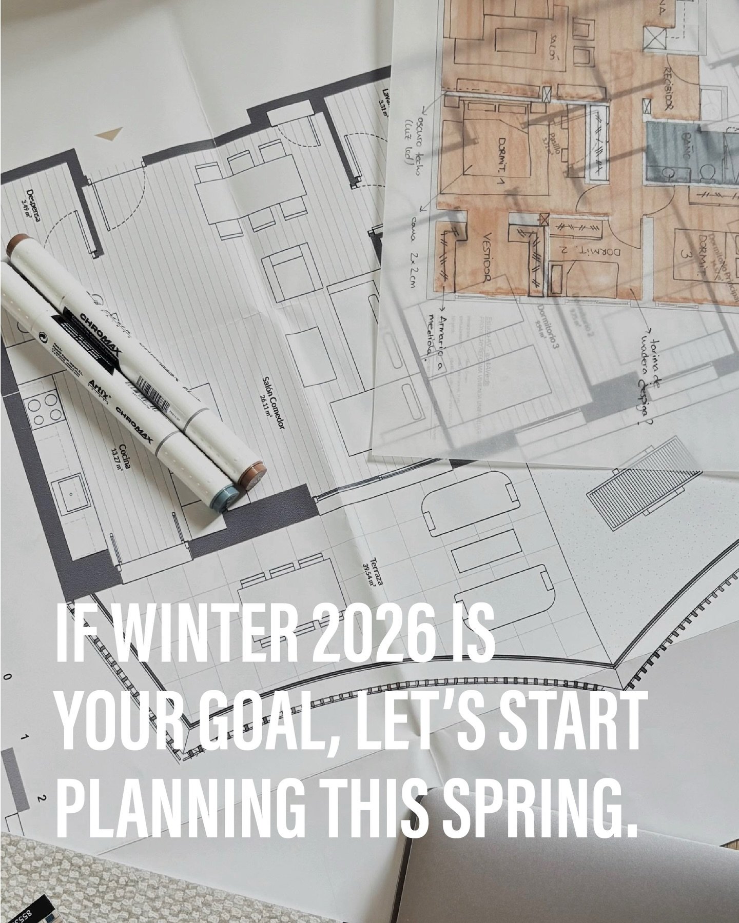 We like to plan ahead, and stay prepared.

In the world of architecture, preparing accordingly is essential for projects meeting their required timelines - and if your timelines is Winter of this year, then it&rsquo;s about that time you start discus