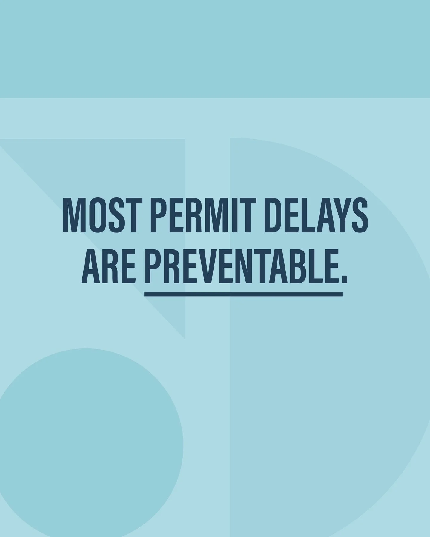 Delayed permits can cause a lot of stress.

Sometimes, we get contacted in the thick of the permitting process, and we&rsquo;re always happy to help tidy the process - but it&rsquo;s even more effective to have a trusted architect in your circle thro