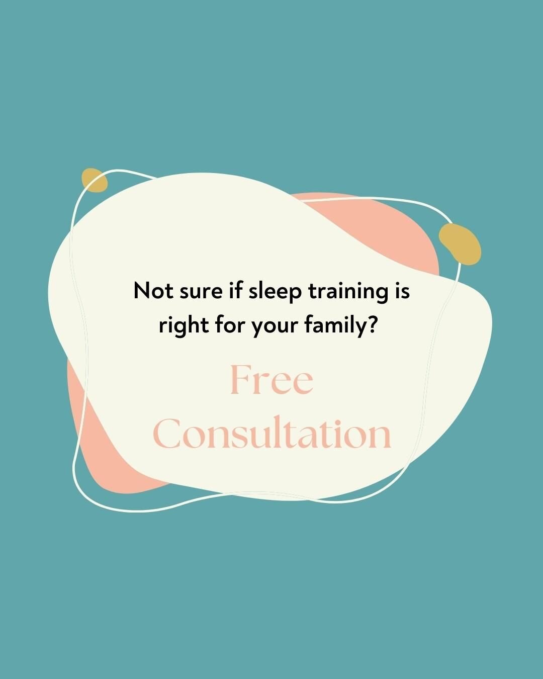 Not sure if your family is ready for sleep training? Wondering what sleep training actually is? Book a free consultation today!

#free #babysleep #baby #babysleeptips #sleeptraining #sleepconsultant #sleep #momlife #parenting #babysleeping #sleepcoac