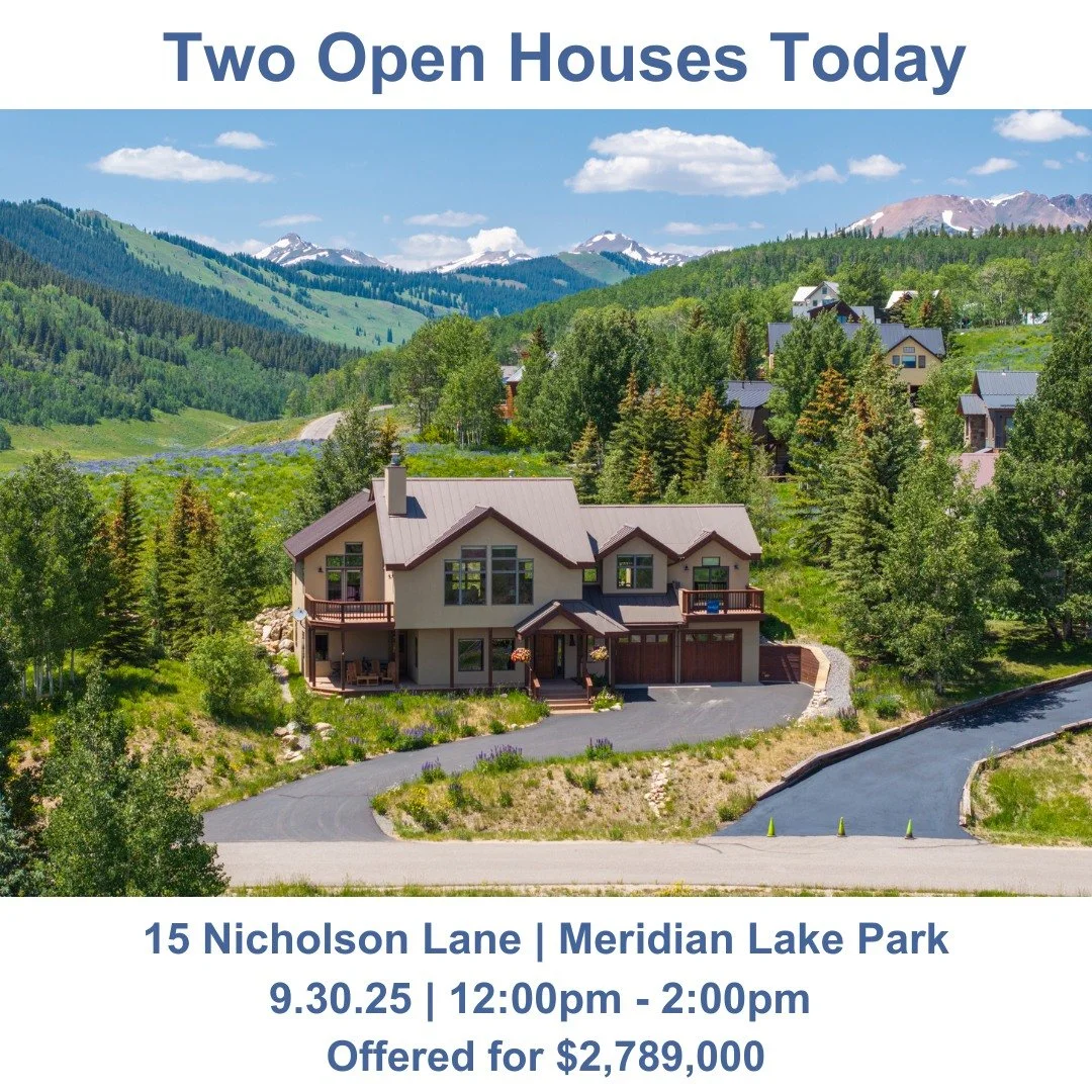 Two amazing open houses today in Meridian Lake Park! Come explore these stunning homes and take in the breathtaking views 🌄☀
.
.
15 Nicholson Lane: 4 Bedroom 🛌 | 3.5 Bath 🛁 | 3,303 SF | 2 Living Rooms | 2 Car Garage 🚗 | Breathtaking Views of Mt. 