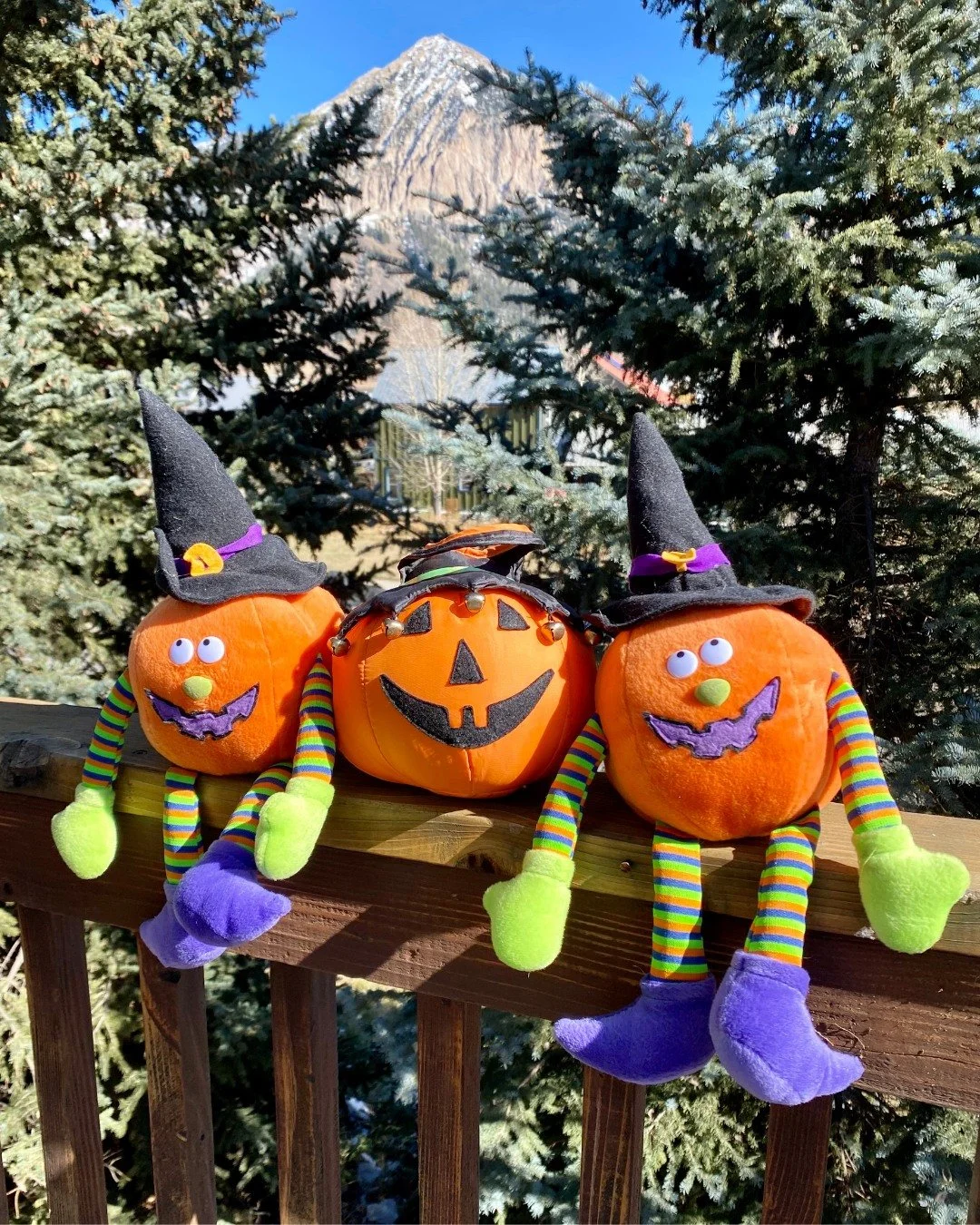🎃 Happy Halloween 👻  Wishing you a spook-tacular day!
.
If you&rsquo;re in Crested Butte, don&rsquo;t miss the Halloween Freight Parade on Elk Avenue. Starting at 3:45pm is the Thriller Dance and Poem Reading which kicks off the festivities. The tr
