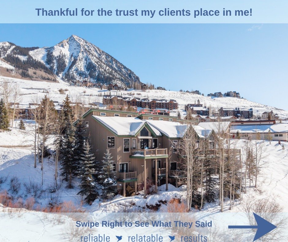 Recently Sold! 11 Castle Road in Mt. Crested Butte - this 3-bedroom unit went under contract in just 24 hours after receiving 3 offers. It successfully closed 37 days later at a price significantly over the asking price. It is always a special treat 