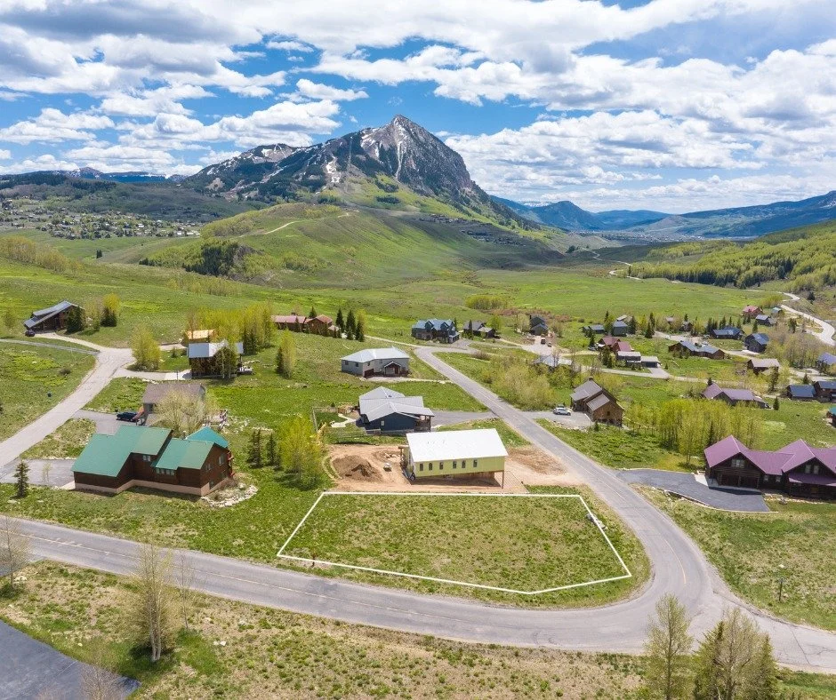 Welcome to 368 Meridian Lake Drive. This exceptional, corner homesite showcases stunning views of Crested Butte Mountain along with expansive down-valley views stretching toward Gunnison. The property offers a relatively flat and highly buildable set