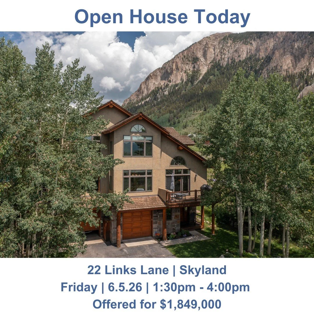 ✨Today I will be hosting an open 🏡 house at 📍22 Links Lane, between 🕕 1:30pm &ndash; 4:00pm. Located in the highly sought-after Skyland Subdivision of 🌄 Crested Butte, this expansive, fully furnished unit boasts all the modern amenities you desir