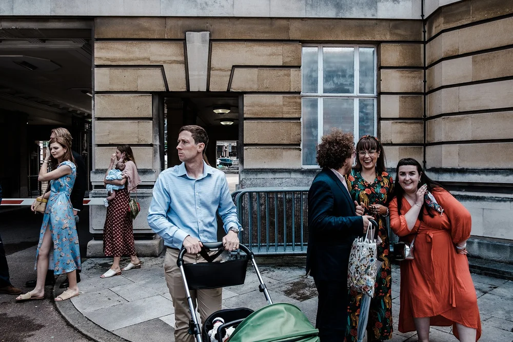 Paddy and Marija getting ready for their Wandsworth Town Hall wedding - 3