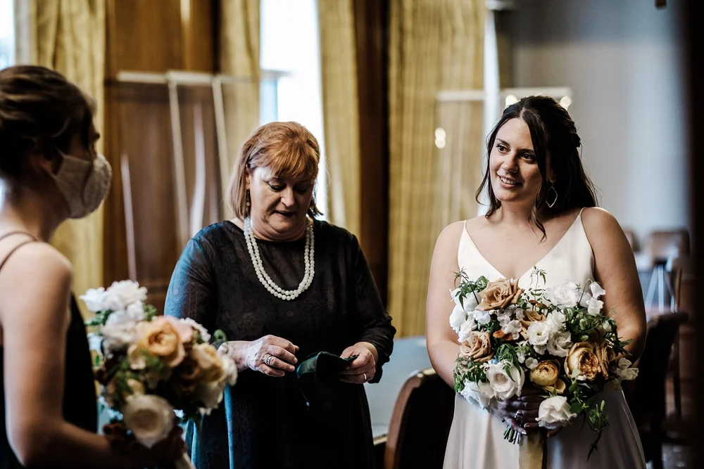 Paddy and Marija getting ready for their Wandsworth Town Hall wedding - 4