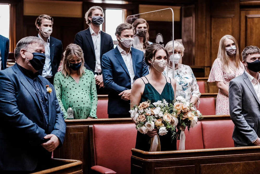 Wedding ceremony at Wandsworth Town Hall, London - 2