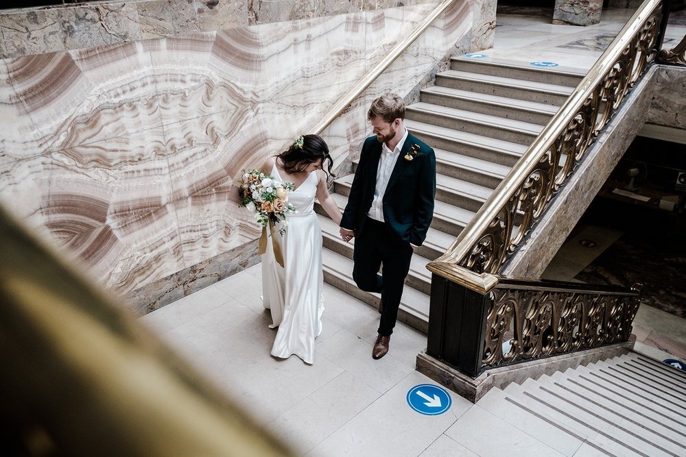 Wedding ceremony at Wandsworth Town Hall, London - 6
