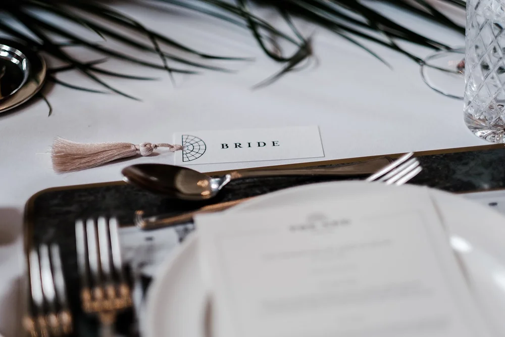 The wedding breakfast and speeches in the Tapestry Room at The Ned - 1