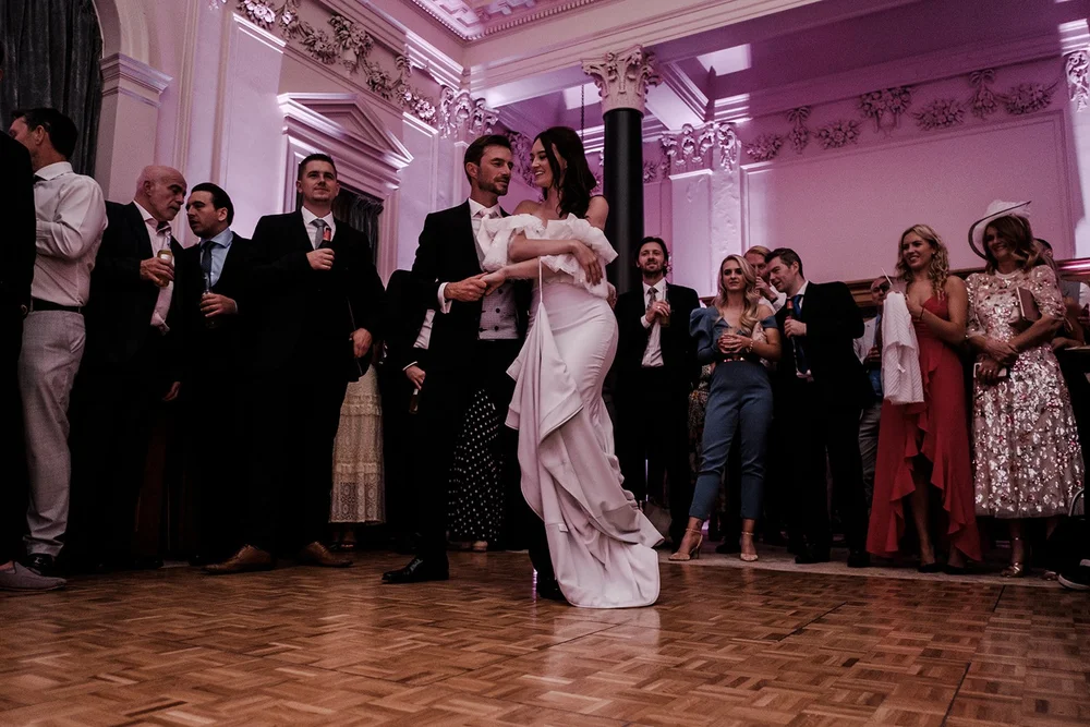 Dancing at Jade and Adam&rsquo;s wedding reception at The Ned Hotel, London - 3