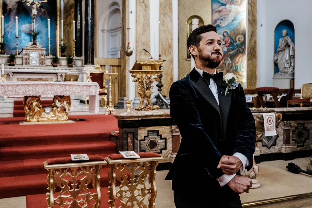 Wedding ceremony at St Peter&rsquo;s Church, Clerkenwell, London - 2