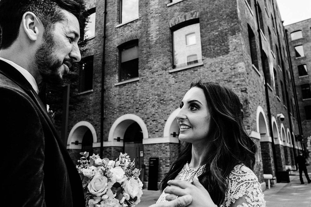 Wedding reception at Devonshire Terrace in the City of London - 1