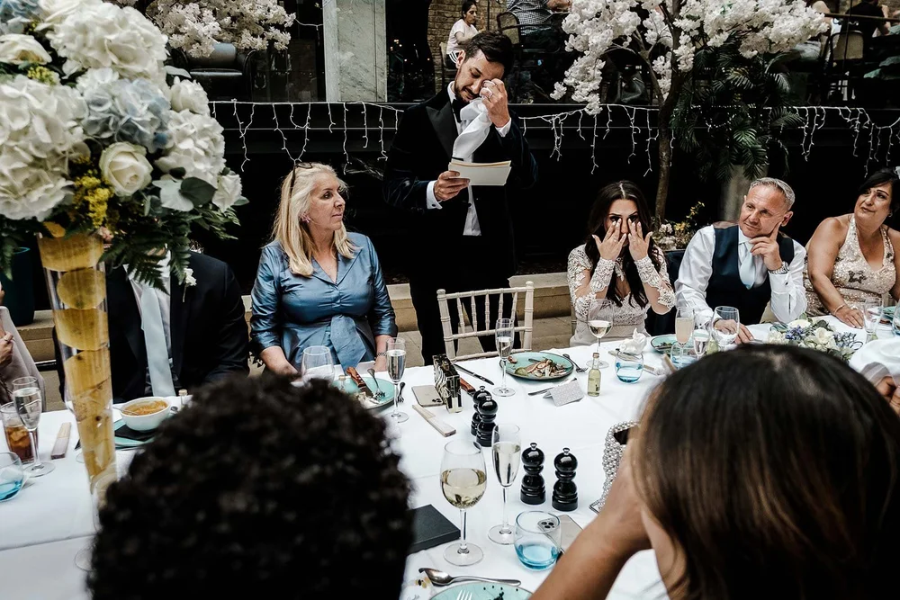 Wedding reception at Devonshire Terrace in the City of London - 6