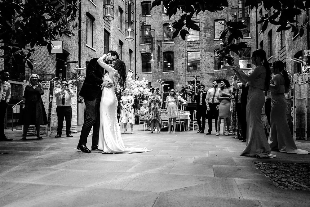First dance and evening celebrations at Devonshire Terrace, London - 2