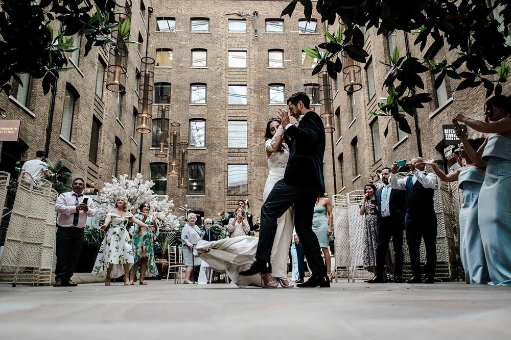 First dance and evening celebrations at Devonshire Terrace, London - 5