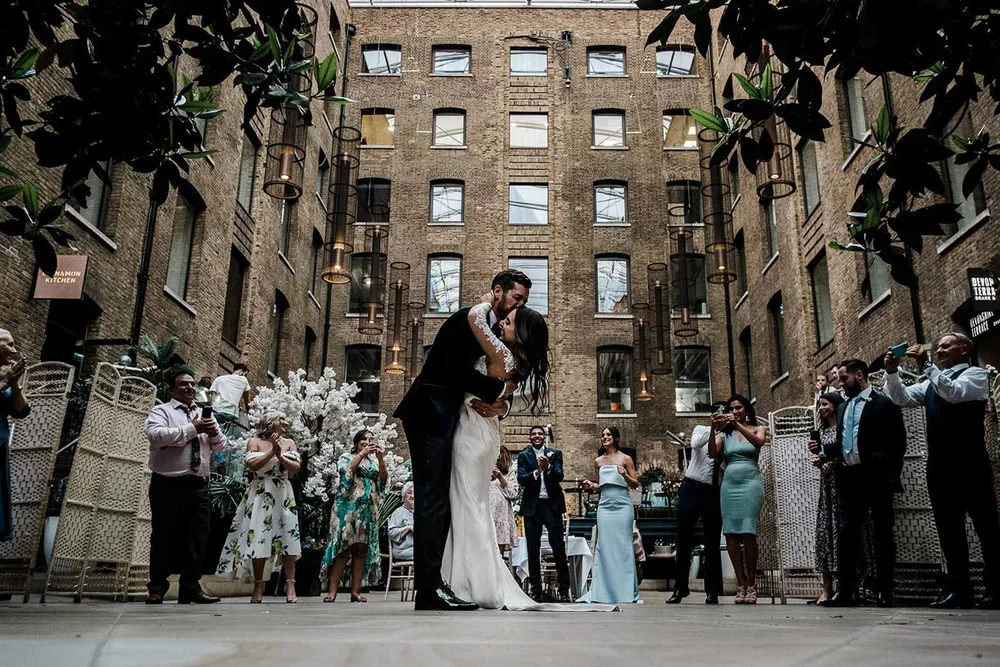 First dance and evening celebrations at Devonshire Terrace, London - 6