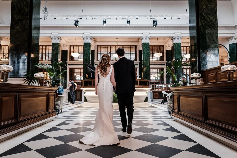 Jess and Tom photographed outside The Ned in the City of London - 3