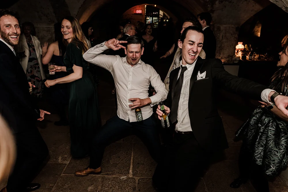The party in full swing in the crypt at The Mount Without, Bristol - 3