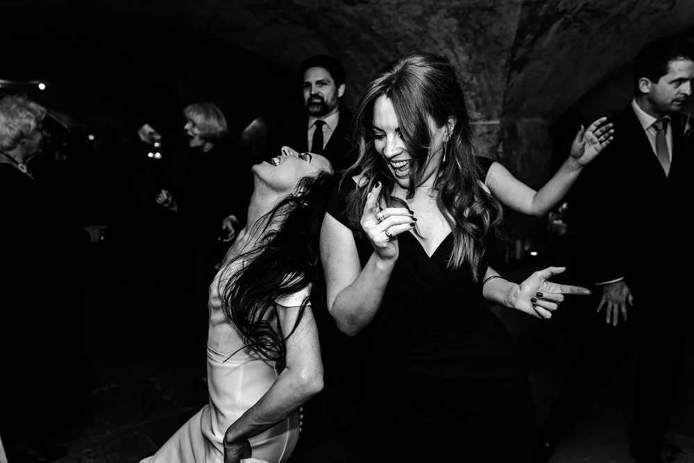 The party in full swing in the crypt at The Mount Without, Bristol - 4